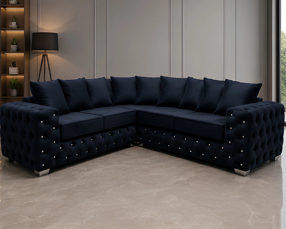 Five Seater Sofa – Modern Luxury Fabric Sofa –