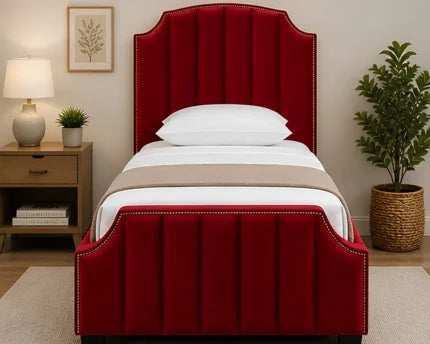 Arizona Grand Red Single Bed with