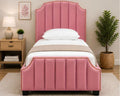 Arizona Blossom Pink Upholstered Single